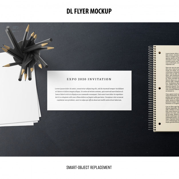 Dl Flyer Mockup Psd