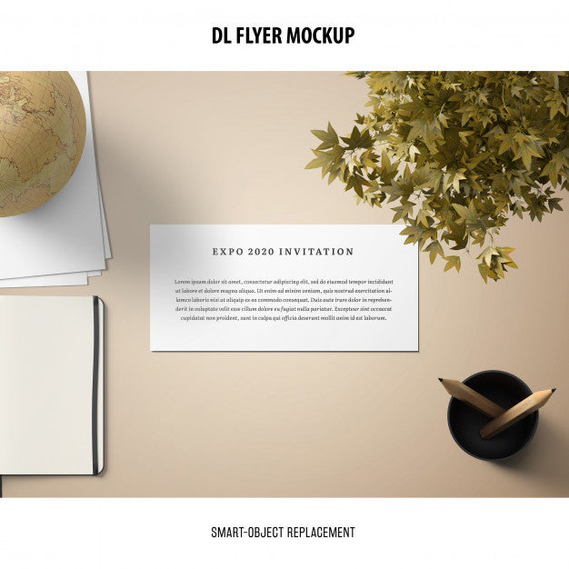 Dl Flyer Mockup Psd