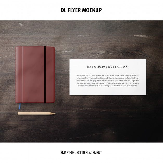 Dl Flyer Mockup Psd