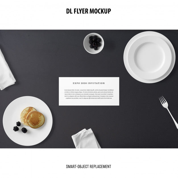Dl Flyer Mockup Psd