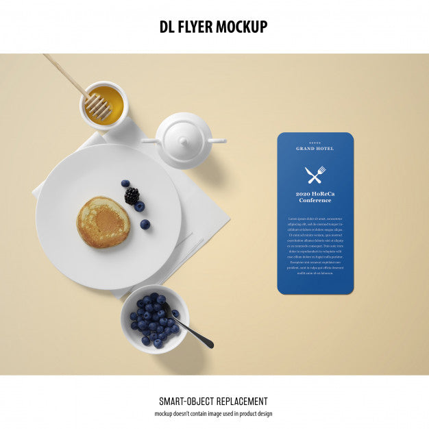 Dl Flyer Mockup Psd