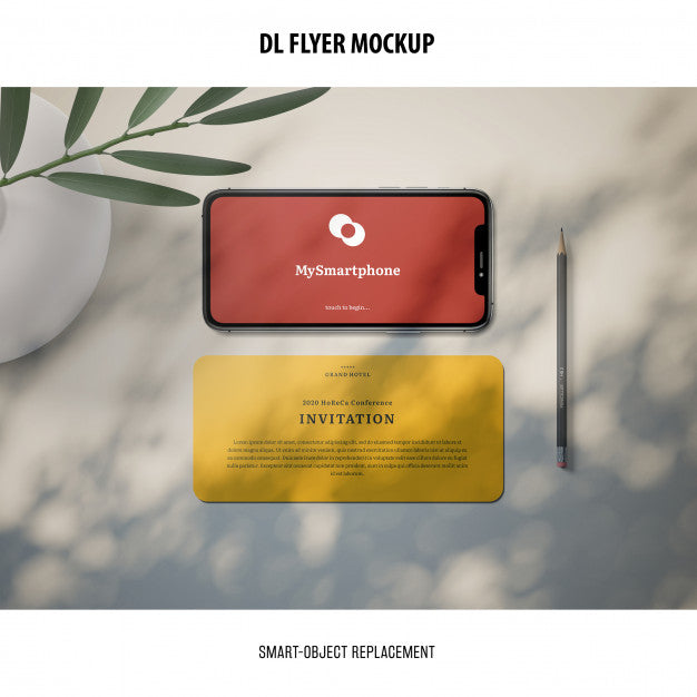 Dl Flyer Mockup Psd