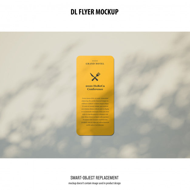Dl Flyer Mockup Psd