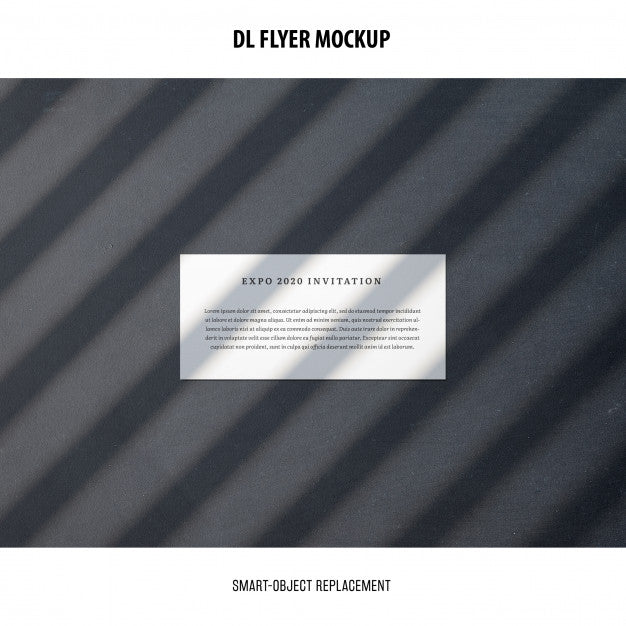 Dl Flyer Mockup Psd