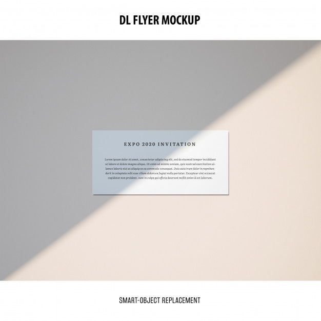 Dl Flyer Mockup Psd