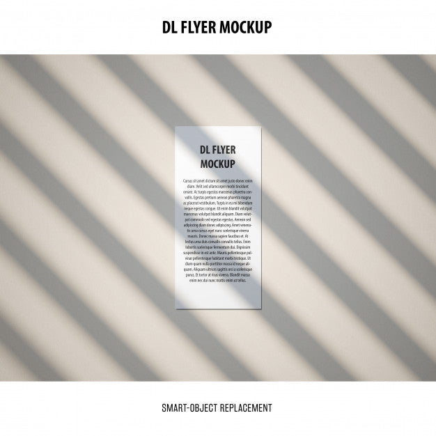 Dl Flyer Mockup Psd
