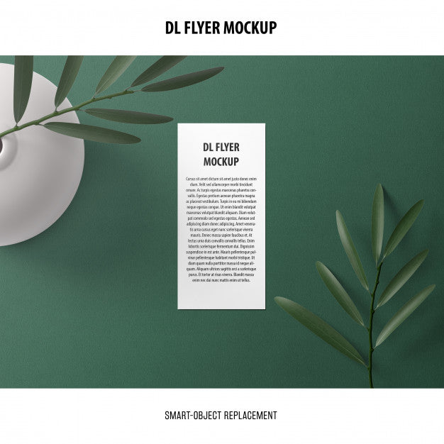 Dl Flyer Mockup Psd