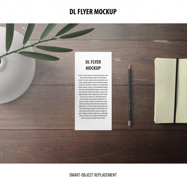 Dl Flyer Mockup Psd