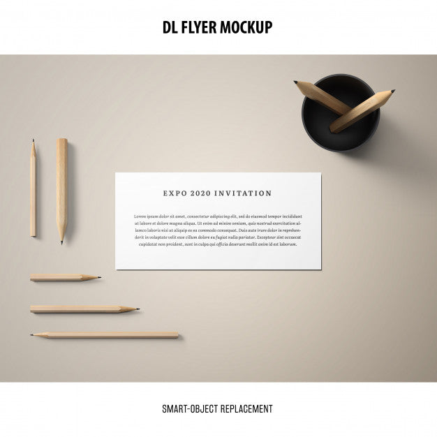 Dl Flyer Mockup Psd