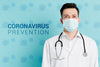 Doctor With Mask And Stethoscope Coronavirus Prevention Psd