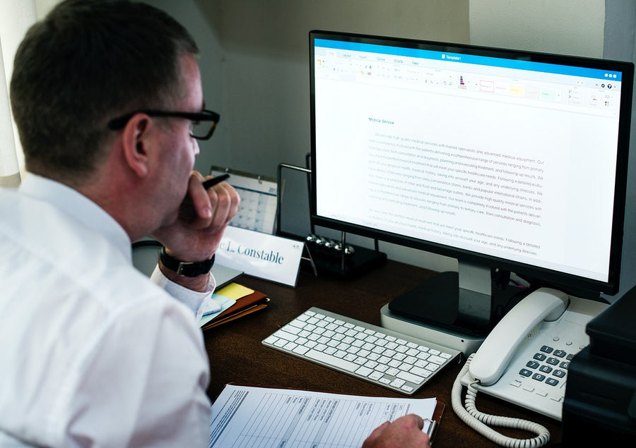 Doctor Working At A Hospital