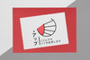 Documents Asian Mock-Up On Red Background Psd