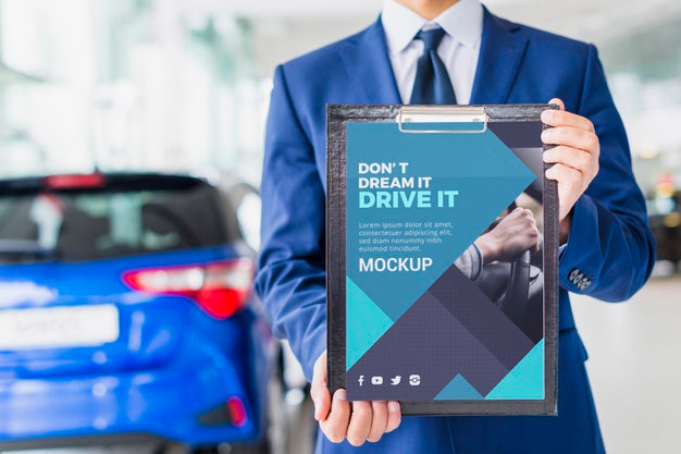 Don'T Dream It, Drive It Mock-Up Psd