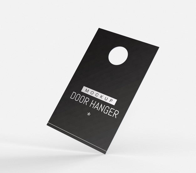 Door Hanger Mockup Psd