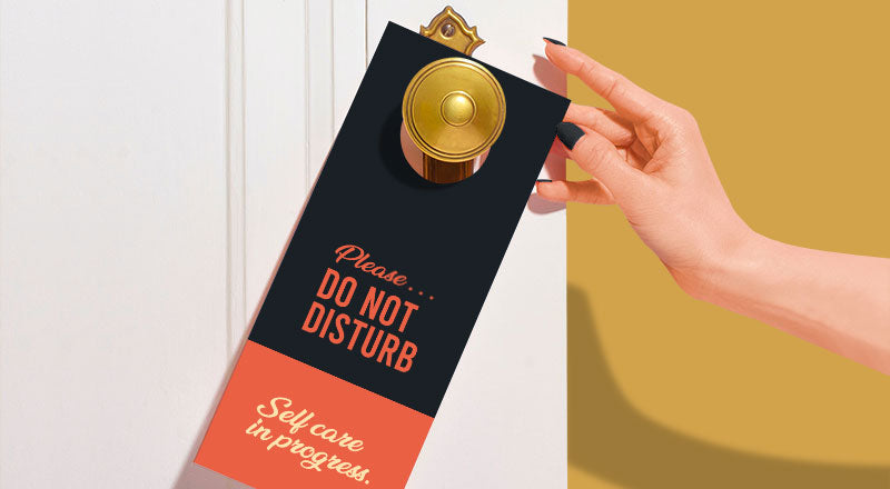 Door Hanger Mockup Psd