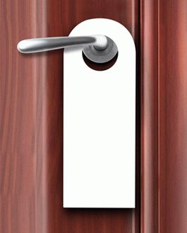 Door Hanger Mockup Template