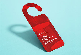 Door Hanger Mockup