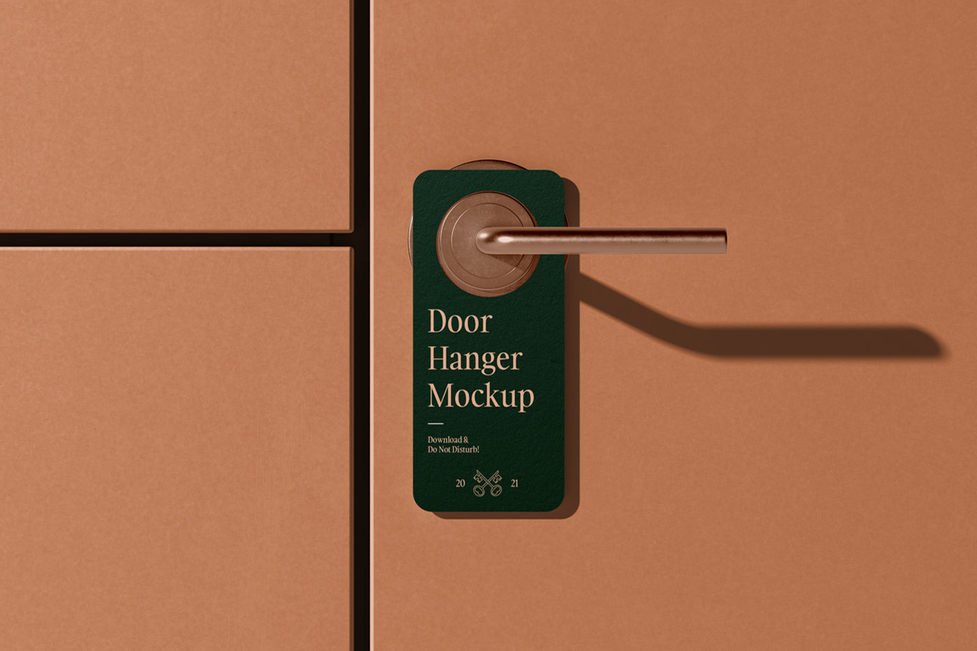 Door Hanger Mockup