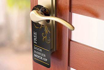 Door Hanger Mockups