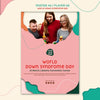 Down Syndrome Day Flyer Style Psd