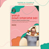 Down Syndrome Day Poster Style Psd