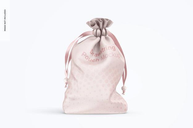 Drawstring Pouch Mockup Psd