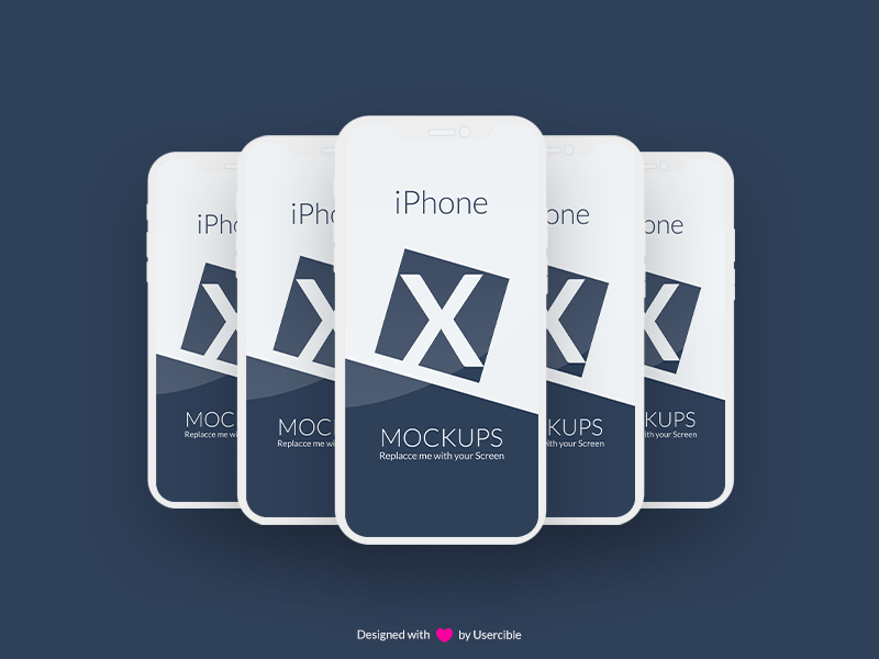 Iphone X Mockup By Usercible