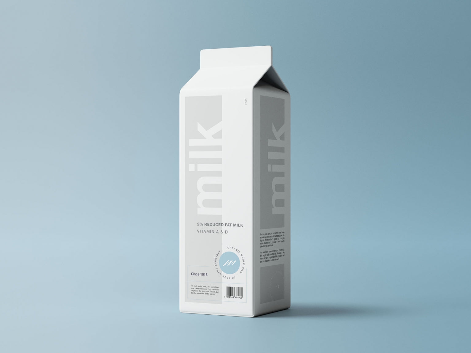 Drink Carton Mockup