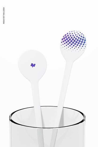 Drink Stirrers Mixers Mockup Psd