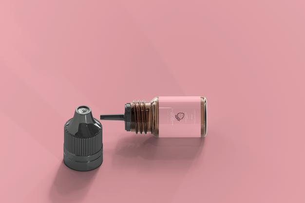 Dropper Bottle Mockup Psd