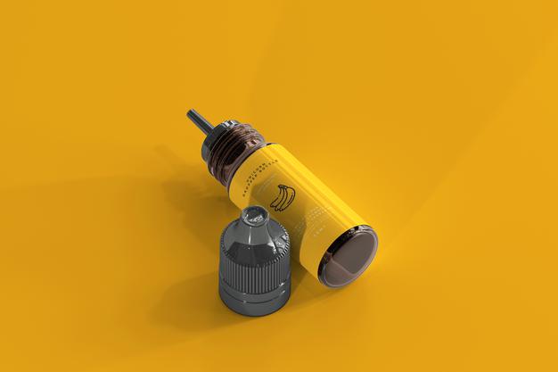 Dropper Bottle Mockup Psd