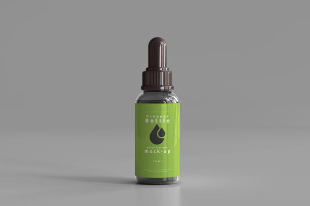 Dropper Bottle Mockup Psd