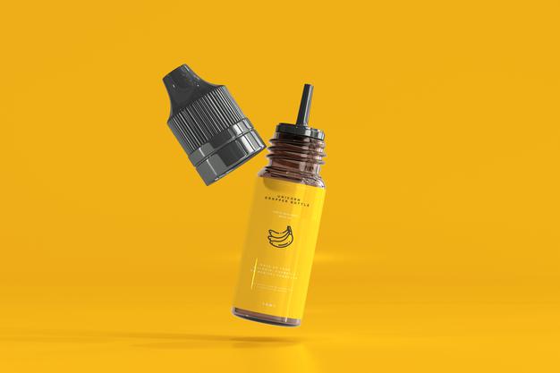 Dropper Bottle Mockup Psd