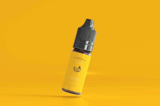 Dropper Bottle Mockup Psd