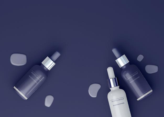 Dropper Bottle Mockup Psd