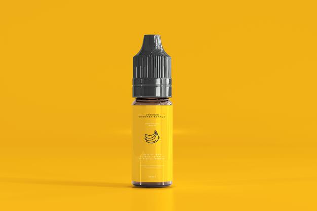 Dropper Bottle Mockup Psd