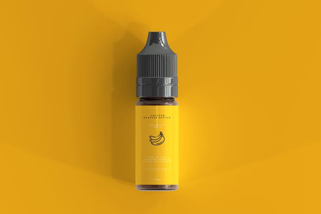 Dropper Bottle Mockup Psd