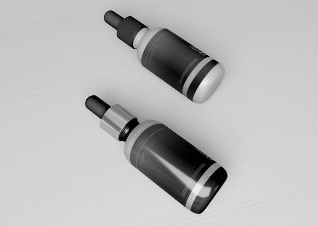 Dropper Bottle Mockup Psd