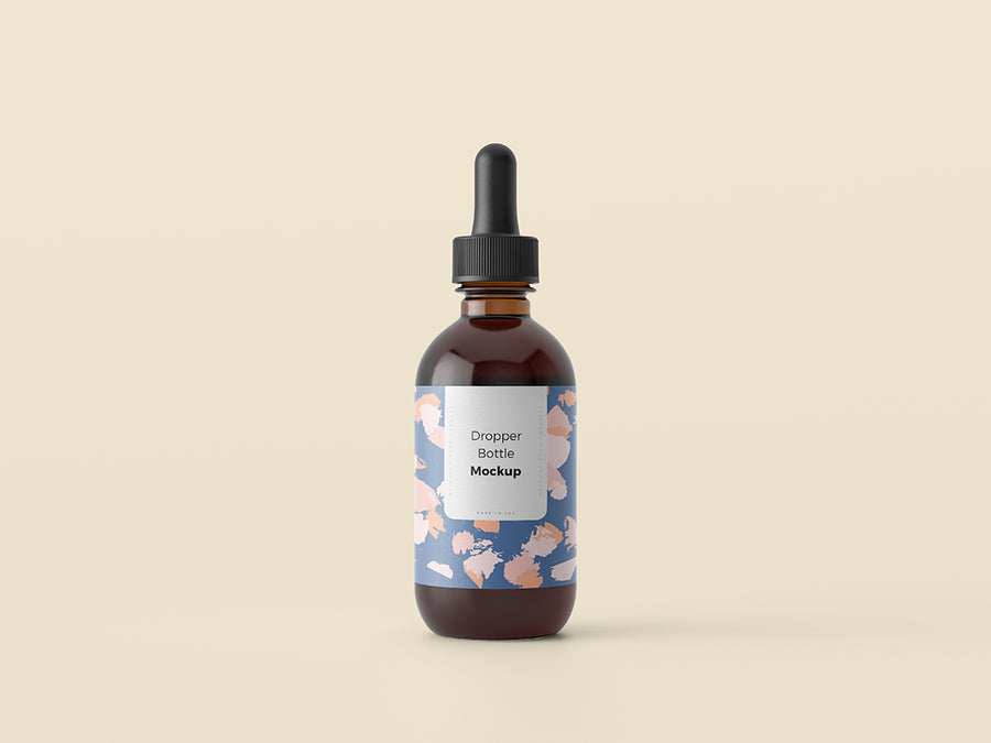 Dropper Bottle Mockup