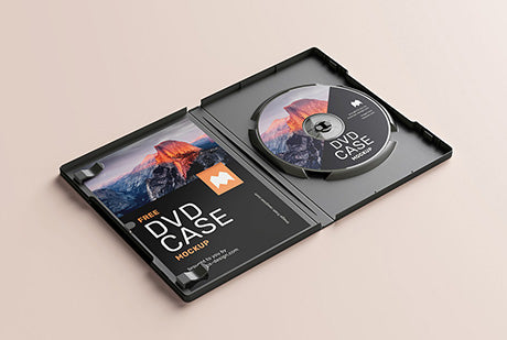 Dvd Case Mockup