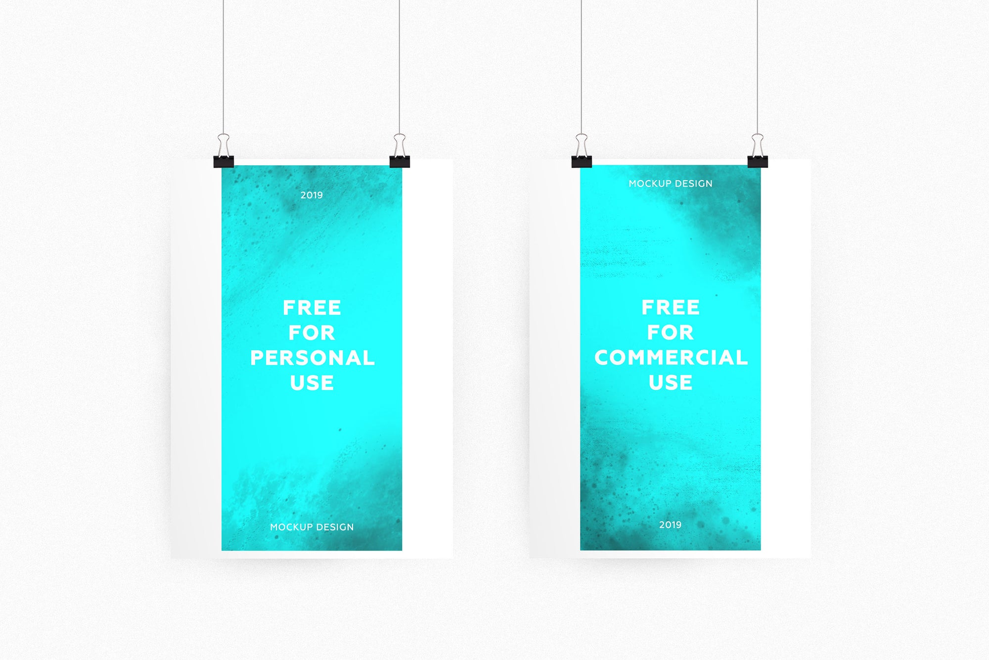 PSD Shadow Poster Mockup