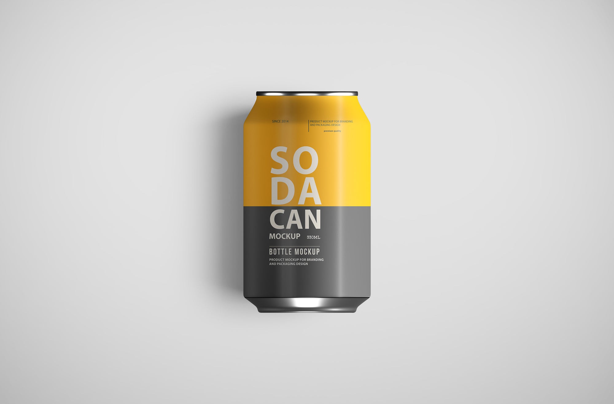 Soda Can PSD Mockup Pack