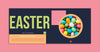 Easter Banner Mockup Psd