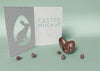 Easter Card With Chocolates Mockup Psd