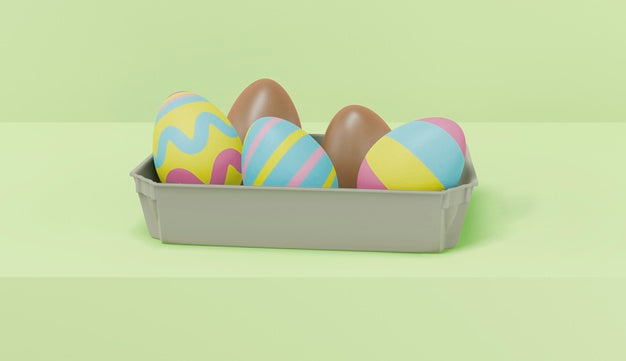 Easter Concept Mock-Up Psd