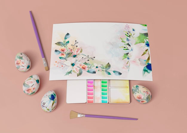 Easter Concept Mock-Up Psd