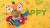 Easter Day Eggs Mockup Psd