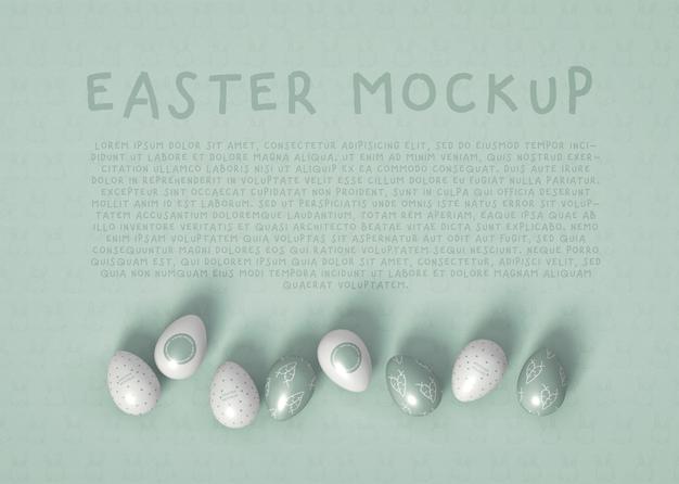 Easter Egg Mockup Psd