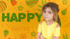 Easter Mockup With Blonde Girl Psd