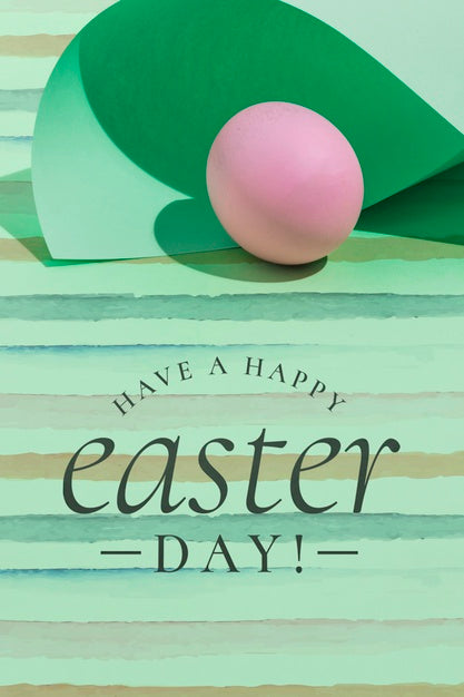 Easter Mockup With Copyspace For Text Or Logo Psd